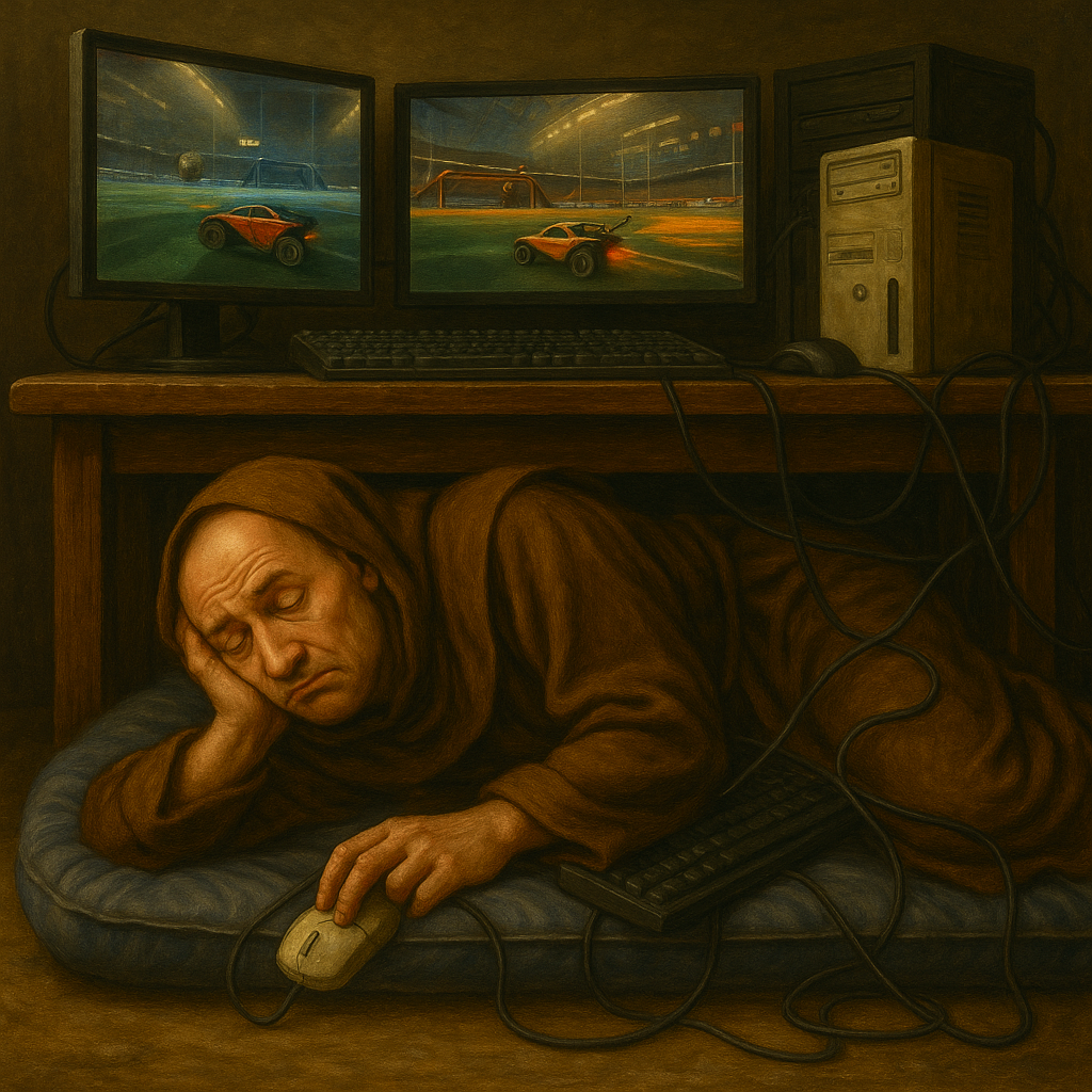 Fietsparkeerplaats bij de kerk